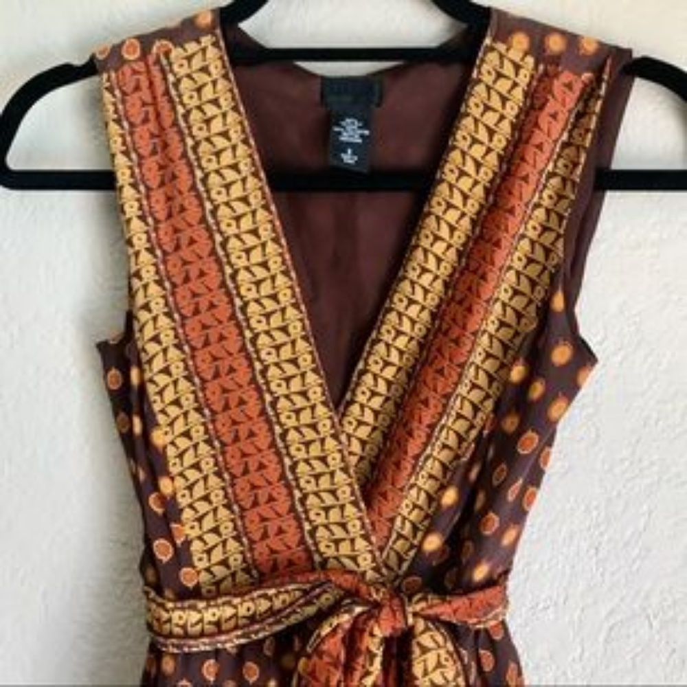 Anna Sui Gossip Girl Collection ~ Silk Wrap Dress - Picture 5 of 8
